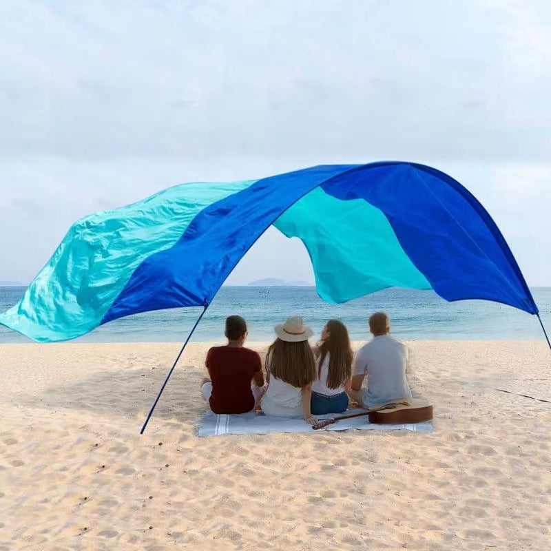 Nylon Waterproof Beach Canopy Sunshade Tent
